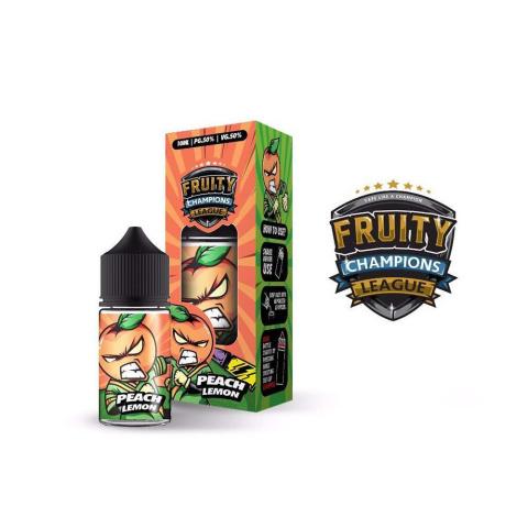 Koncentrat Fruity Champions League 30ml - Peach Lemon Koncentrat Fruity Champions League 30ml - Peach Lemon