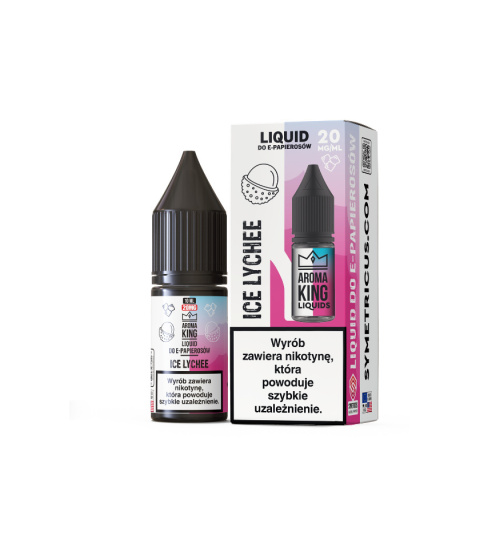 Liquid Aroma King Salt 20 mg 10 ml - Ice Lychee Liquid Aroma King Salt 20 mg 10 ml - Ice Lychee