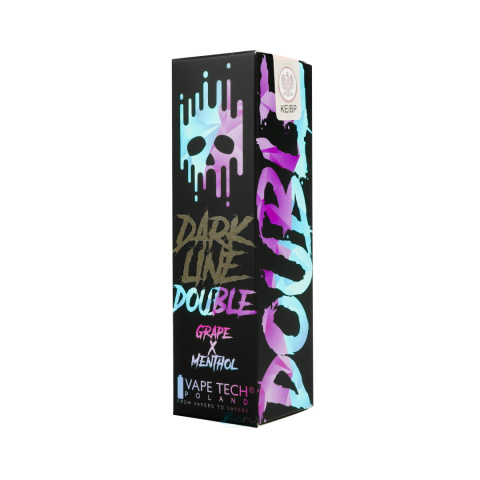 Longfill DARK LINE Double - Grape Menthol 8/60ml Longfill DARK LINE Double - Grape Menthol 8/60ml