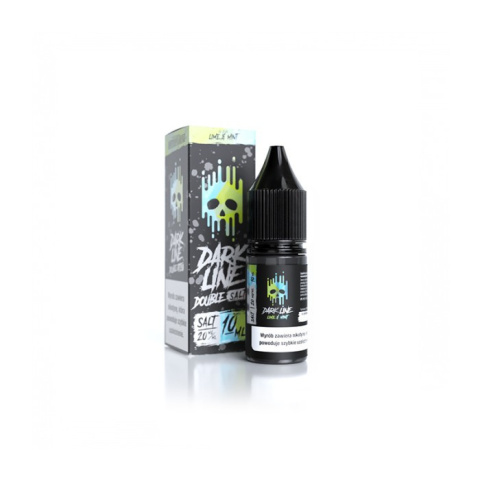 LIQUID DARK LINE DOUBLE SALT 10ml - Lime Mint 20mg LIQUID DARK LINE DOUBLE SALT 10ml - Lime Mint 20mg