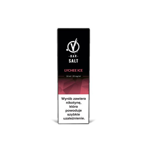 Liquid VBar Salt 10ml - Lychee Ice 20mg Liquid VBar Salt 10ml - Lychee Ice 20mg