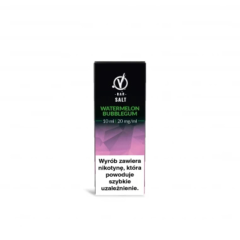 Liquid VBar Salt 10ml - Watermelon Bubblegum 20mg Liquid VBar Salt 10ml - Watermelon Bubblegum 20mg
