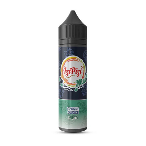 Longfill IZI PIZI 5ml - Czarne Owoce Mięta Longfill IZI PIZI 5ml - Czarne Owoce Mięta
