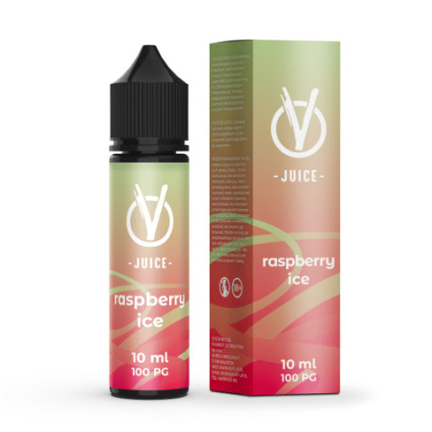 Longfill VBar VJuice 10/60ml - Rasberry Ice Longfill VBar VJuice 10/60ml - Rasberry Ice