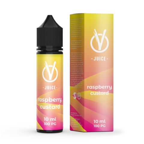 Longfill VBar VJuice 10/60ml - Raspberry Custard Longfill VBar VJuice 10/60ml - Raspberry Custard