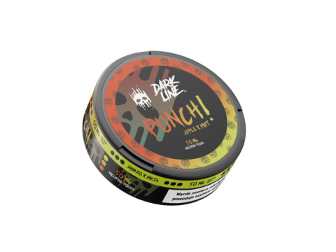 Woreczki Nikotynowe Dark Line Punch - Apple Mint 50mg Woreczki Nikotynowe Dark Line Punch - Apple Mint 50mg