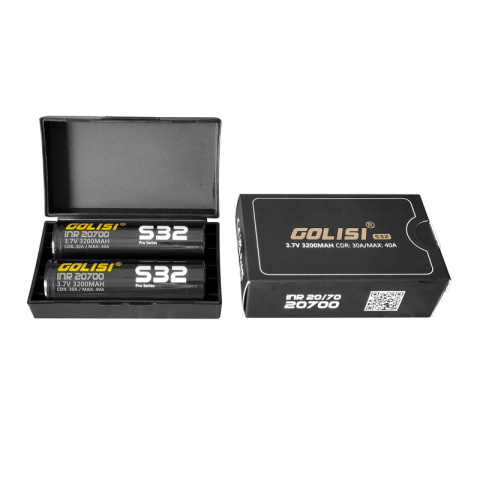 Akumulator Golisi S32 20700 BATTERY- 3200MAH/ 30A (2 szt) Akumulator Golisi S32 20700 BATTERY- 3200MAH/ 30A (2 szt)