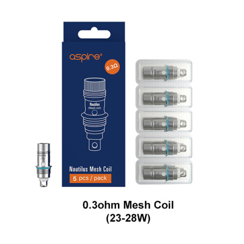 Grzałki Aspire Nautilus Bvc, Mesh Grzałki Aspire Nautilus Bvc, Mesh