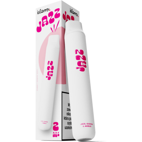 Klarro Jazz - Mrożony Arbuz 20 mg 600 puffs Klarro Jazz - Mrożony Arbuz 20 mg 600 puffs