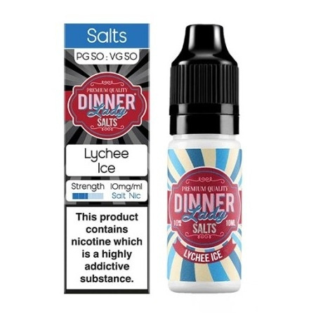 Liquid Dinner Lady Salt 20mg - Lychee Ice Liquid Dinner Lady Salt 20mg - Lychee Ice