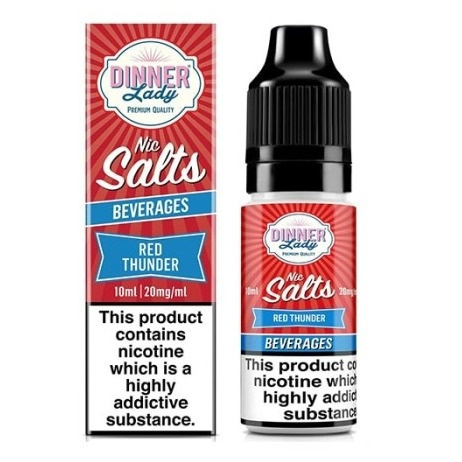 Liquid Dinner Lady Salt 20mg - Red Thunder Liquid Dinner Lady Salt 20mg - Red Thunder