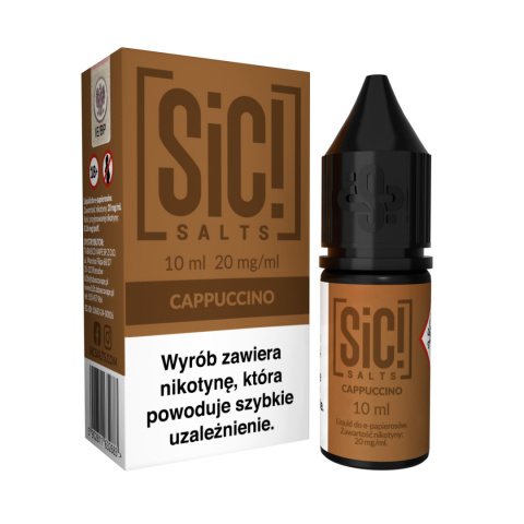 Liquid Sic Salts 10ml Cappuccino 20mg Liquid Sic Salts 10ml Cappuccino 20mg