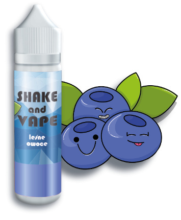 SHAKE AND VAPE 50/60ml - Leśne Owoce