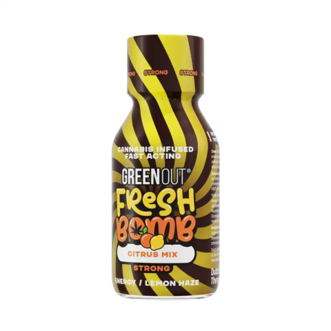 Shot konopny Green Out® Fresh Bomb Citrus Mix - Strong Dutch 100ml Shot konopny Green Out® Fresh Bomb Citrus Mix - Strong Dutch 100ml