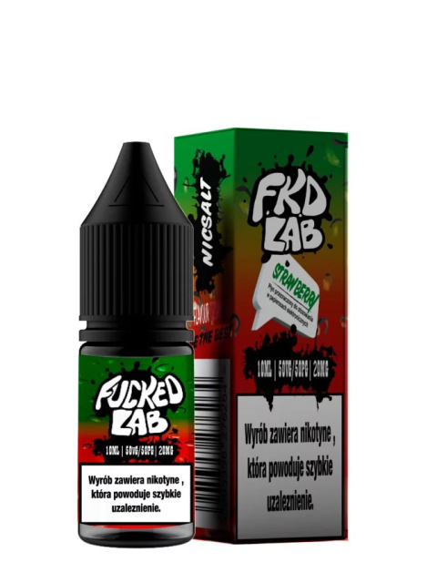 Liquid F*cked Lab - Strawberry Salt 20mg 10ml Liquid F*cked Lab - Strawberry Salt 20mg 10ml
