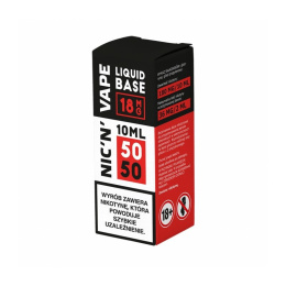 Baza NIC'N'VAPE 10ml 50/50 - 18mg