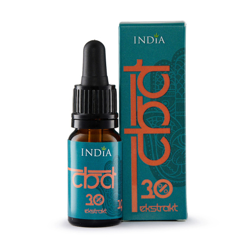 INDIA Olejek CBD 30% (ekstrakt), 10 ml | CBD | CBC | CBG | CBDV | INDIA Olejek CBD 30% (ekstrakt), 10 ml | CBD | CBC | CBG | CBDV |