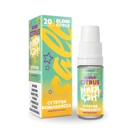 Liquid Pinky Salt 20mg 10ml - Pomarańcza Cytryna Liquid Pinky Salt 20mg 10ml - Pomarańcza Cytryna