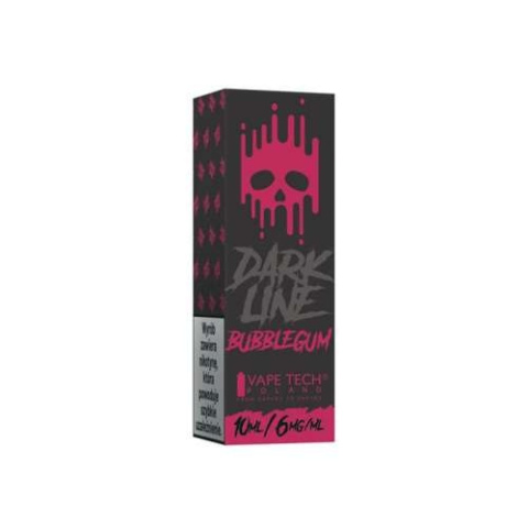 Liquid DARK LINE 10ml - Bubble Gum 6mg Liquid DARK LINE 10ml - Bubble Gum 6mg