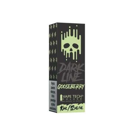 Liquid DARK LINE 10ml - Gooseberry 12mg Liquid DARK LINE 10ml - Gooseberry 12mg