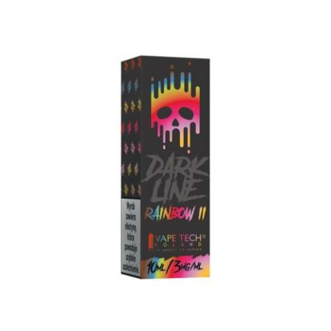 Liquid DARK LINE 10ml - Rainbow II 3mg Liquid DARK LINE 10ml - Rainbow II 3mg