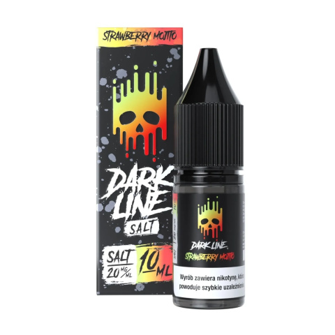 Liquid Dark Line Salt 10ml - Strawberry Mojito 20mg Liquid Dark Line Salt 10ml - Strawberry Mojito 20mg