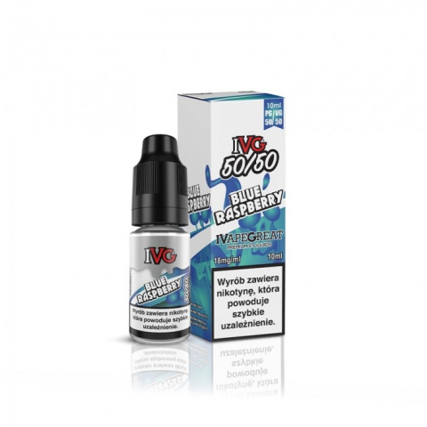 Liquid IVG 50/50 10ml Blue Raspberry 18 mg Liquid IVG 50/50 10ml Blue Raspberry 18 mg