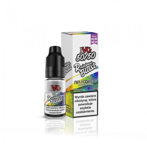 Liquid IVG 50/50 10ml Rainbow Blast 18mg Liquid IVG 50/50 10ml Rainbow Blast 18mg
