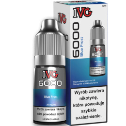 Liquid IVG 6000 Nicotine Salt 10ml - Blue Frost 20mg