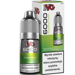 Liquid IVG 6000 Nicotine Salt 10ml - Sourberry Fusion 20mg