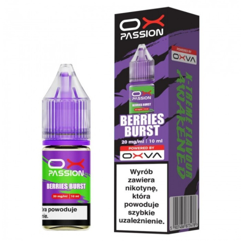 Liquid OX Passion 10ml Berries Burst 20mg Liquid OX Passion 10ml Berries Burst 20mg