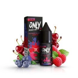 Liquid Only Double Salt 10ml - Raspberry Blueberry Cherry 20mg