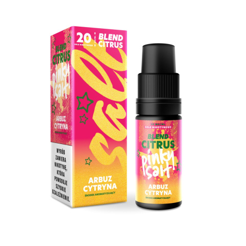 Liquid Pinky Vape Salt - 10ml Arbuz Cytryna 20mg Liquid Pinky Vape Salt - 10ml Arbuz Cytryna 20mg
