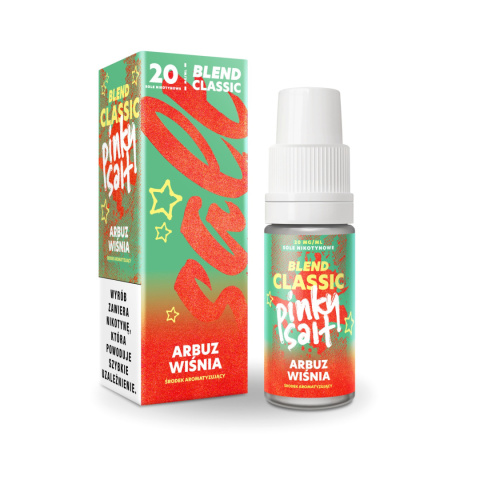 Liquid Pinky Vape Salt - 10ml Arbuz Wiśnia 20mg Liquid Pinky Vape Salt - 10ml Arbuz Wiśnia 20mg
