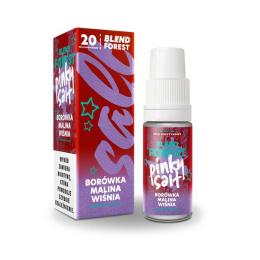 Liquid Pinky Vape Salt - 10ml Borówka Malina Wiśnia 20mg