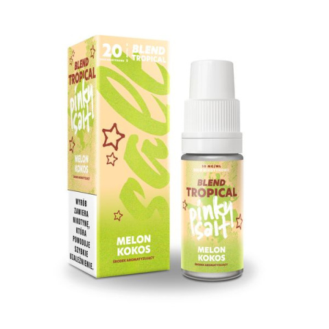 Liquid Pinky Vape Salt - 10ml Melon Kokos 20mg Liquid Pinky Vape Salt - 10ml Melon Kokos 20mg