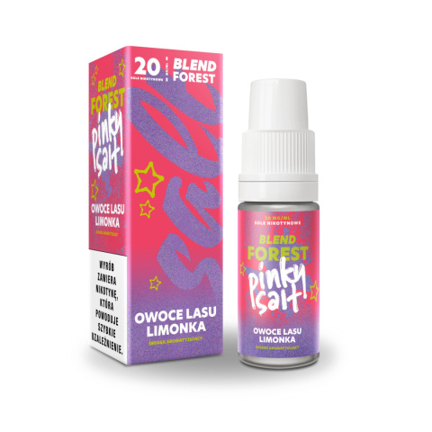 Liquid Pinky Vape Salt - 10ml Borówka Malina Limonka 20mg Liquid Pinky Vape Salt - 10ml Borówka Malina Limonka 20mg
