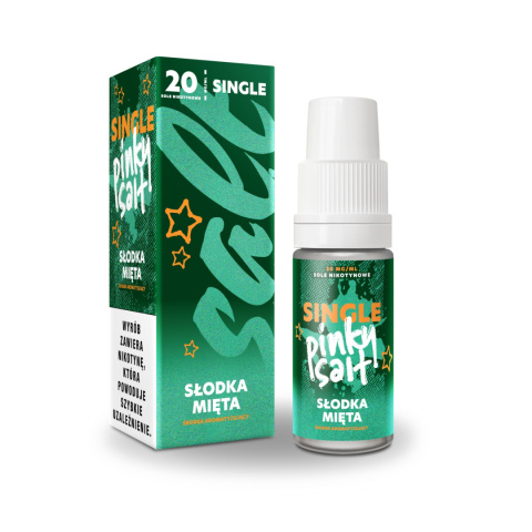 Liquid Pinky Vape Salt - 10ml Słodka mięta 20mg Liquid Pinky Vape Salt - 10ml Słodka mięta 20mg
