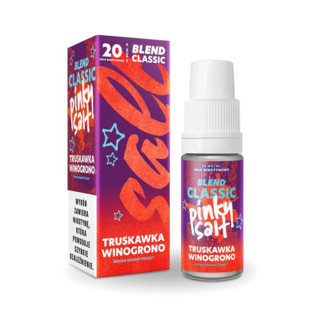 Liquid Pinky Vape Salt - 10ml Truskawka Winogron 20mg Liquid Pinky Vape Salt - 10ml Truskawka Winogron 20mg