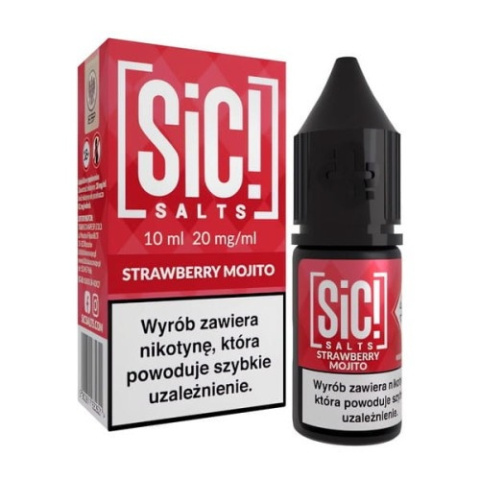 Liquid Sic Salts 10ml - Strawberry Mojito 20mg Liquid Sic Salts 10ml - Strawberry Mojito 20mg