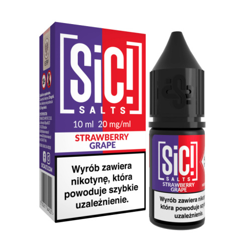 Liquid Sic Salts 10ml - Strawberry Grape 20mg Liquid Sic Salts 10ml - Strawberry Grape 20mg