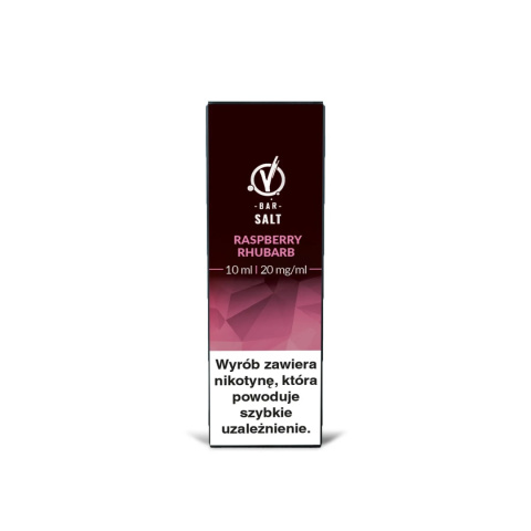 Liquid VBar Salt 10ml - Raspberry Rhubarb 20mg Liquid VBar Salt 10ml - Raspberry Rhubarb 20mg