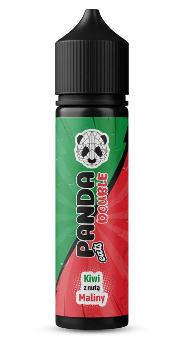 Longfill Panda Double 10/60 ml - Kiwi z Nutą Maliny Longfill Panda Double 10/60 ml - Kiwi z Nutą Maliny
