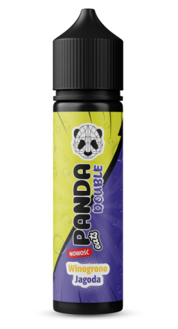 Longfill Panda Double 10/60 ml - Winogrono Jagoda