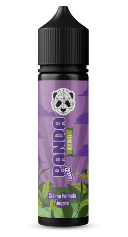 Longfill Panda Herbaty 10/60 ml - Czarna Herbata Jagoda