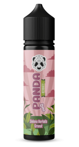 Longfill Panda Herbaty 10/60 ml - Zielona Herbata Granat