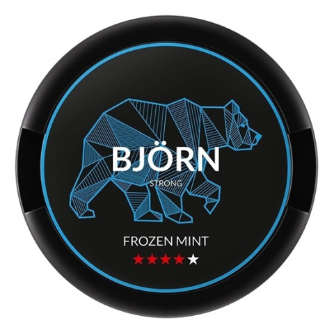Woreczki Nikotynowe BJORN Strong - Frozen Mint 19,5mg Woreczki Nikotynowe BJORN Strong - Frozen Mint 19,5mg