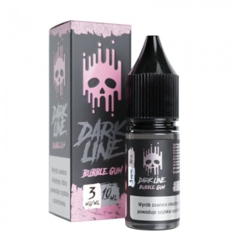Liquid DARK LINE 10ml - Bubble Gum 3mg