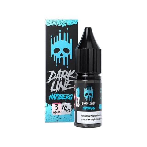 Liquid DARK LINE 10ml - Hajsberg 3mg Liquid DARK LINE 10ml - Hajsberg 3mg