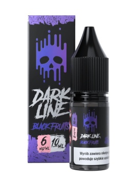 Liquid Dark Line 10ml - Black Fruits 6mg